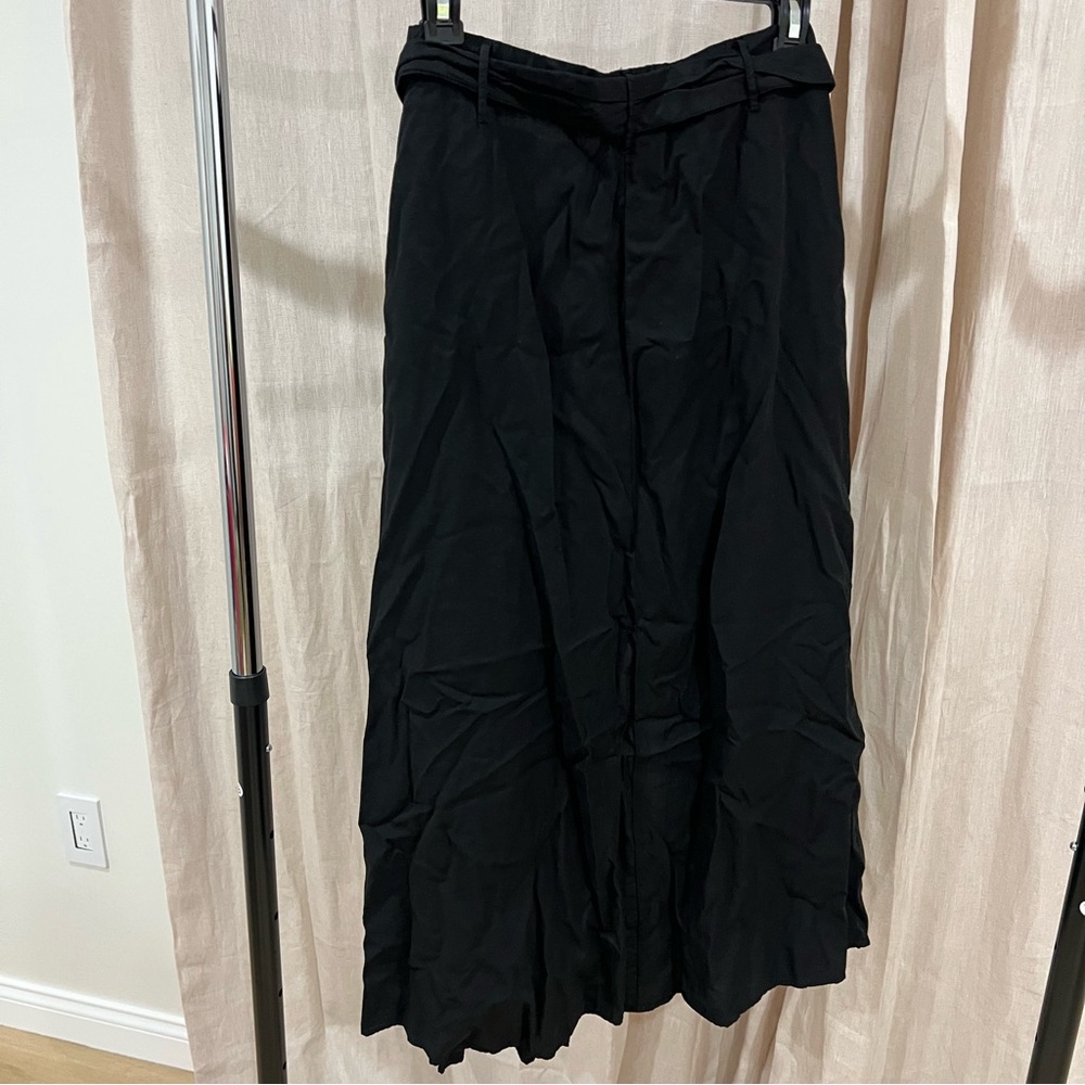 Zara Black Maxi Skirt with Button Detail - Picture 4 of 4